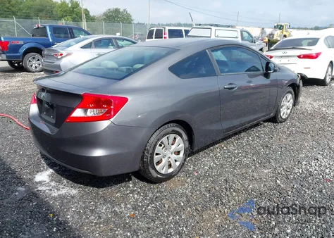 2012 Honda Civic Lx z USA, uszkodzony, nr VIN 2HGFG3B5XCH555362